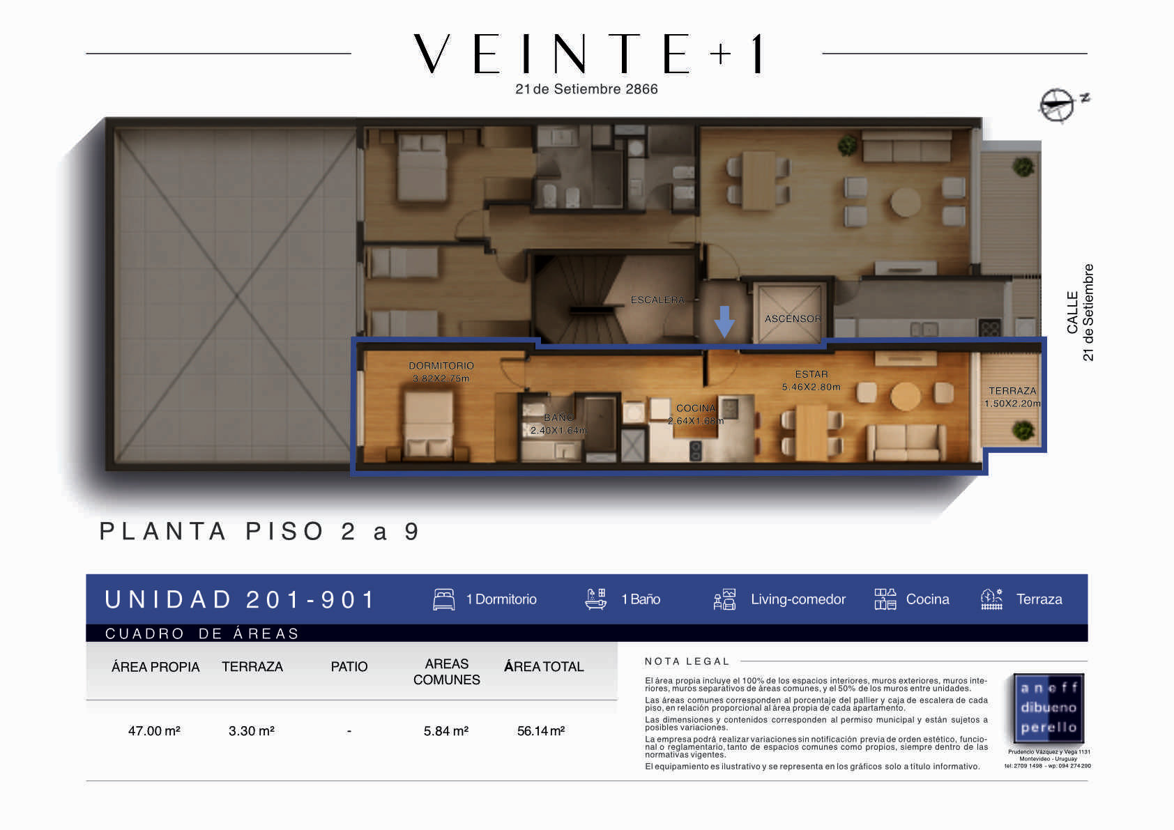 Planta Unidad 201-901