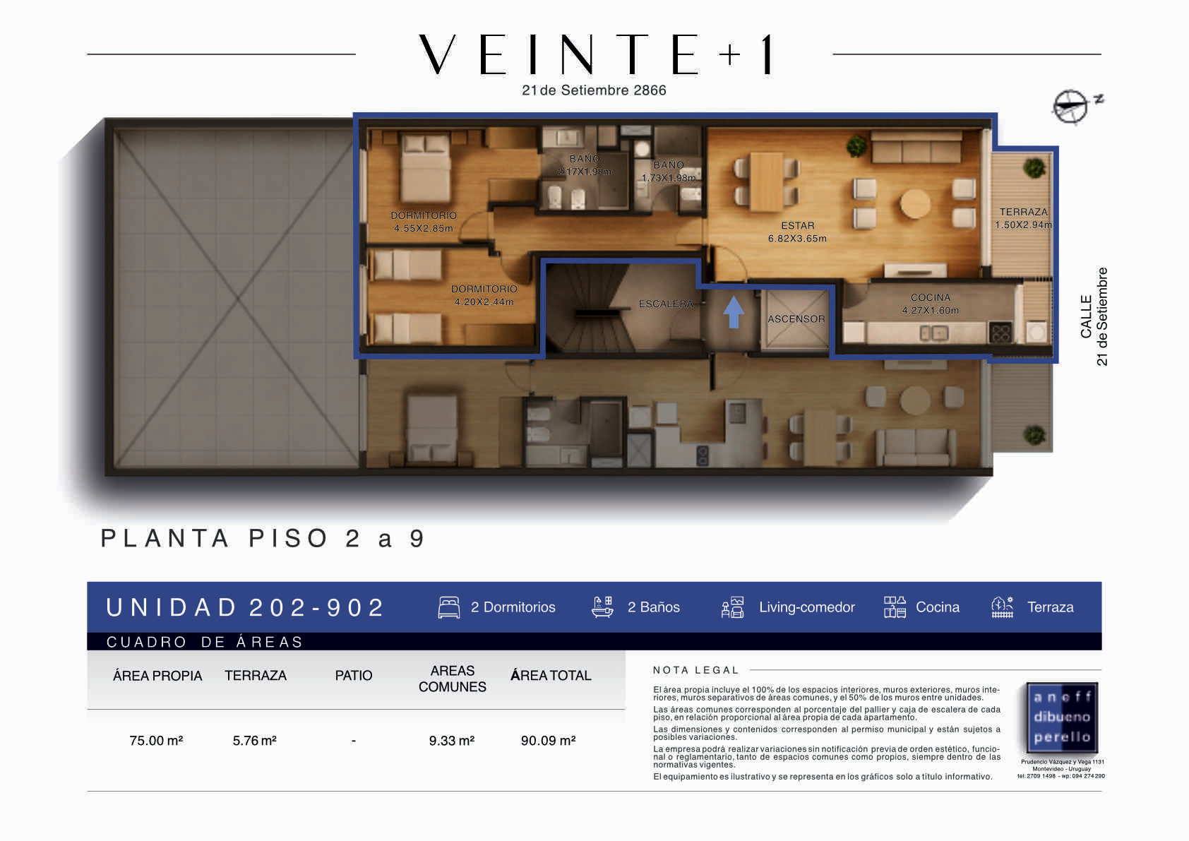 Planta Unidad 202-902